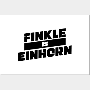 FINKLE IS EINHORN V3 Posters and Art